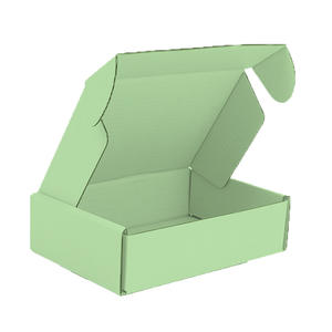 Venta al por mayor impresión ecológica corrugado ropa cosméticos Express embalaje correo Kraft Cartón plegable aviones Cajas de Regalo - Product Image 3