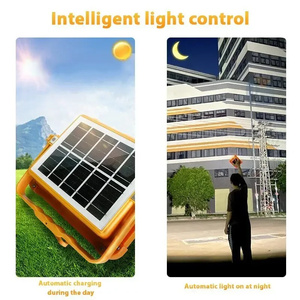 Năng lượng mặt trời sạc điện ngân hàng lũ ánh sáng 50W 100W 200W 400W 1000W 1200W khẩn cấp dẫn lũ ánh sáng ngoài trời không thấm nước - Product Image 4