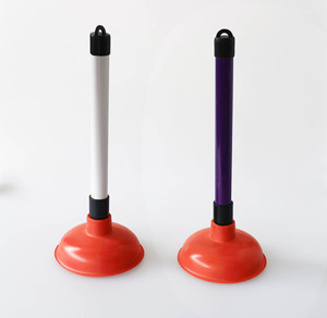 Pít Tông Bồn Rửa PVC Màu 11Cm 4Inch 2215-A Có Tay Cầm Bằng Nhựa Màu Trắng, Tay Cầm Bằng Nhựa - Product Image 2