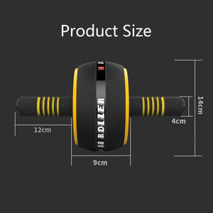 Equipo de Gimnasio en Casa, Rueda de Ejercicio de Acero con Revestimiento Antideslizante de EVA para Entrenamiento de Fuerza del Core, Ejercicio Silencioso de Músculos Abdominales, Carga de 150 kg - Product Image 5
