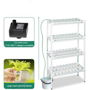 Micro Green Farm Aquaponics système de culture d'<span class=keywords><strong>intérieur</strong></span> en PVC systèmes de culture hydrophoniques - Product Image 5