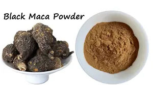 100% naturale estratto di radice di maca nera in polvere polvere organica alla rinfusa ultima maca in polvere