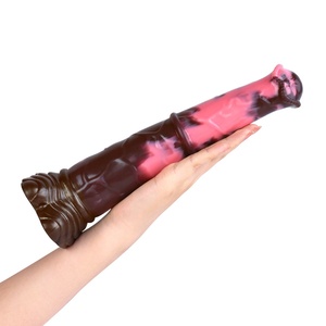 NNSX Realistic Long Horse <b>Dildo</b> 10.55'' Soft Silicone Fantasy Huge Thick Anal <b>Dildo</b> Adult Masturbator Sex Toy with Suction Cup - Product Image 1