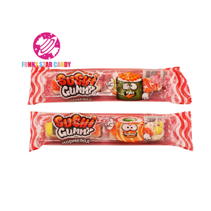 Caramelos de goma con forma de <span class=keywords><strong>sushi</strong></span> chino OEM, venta al por mayor, caramelos de Caramelo Suave con sabor a fruta gomosa - Product Image 5