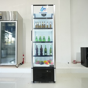 <span class=keywords><strong>Réfrigérateur</strong></span> de congélateur d'armoire d'affichage numérique à température unique en aluminium double de luxe d'équipement de réfrigération commerciale - Product Image 3