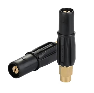 SS áp lực cao bọt phun vòi phun tự phục vụ xe rửa tuyết bọt pháo Đồng đầu vòi phun bọt Máy phát điện G1/4 "M14 nữ - Product Image 1