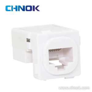 מחבר רשת Cat6 RJ45 Keystone מסוג Clipsal 8p8c באורך 3 מטר מצופה זהב, בעל תקן CE ו-ROHS - Product Image 3