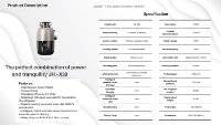Moteur BLDC 1 CV certifié CE, silencieux, pour broyeur alimentaire électrique domestique, fourni en gros par l'usine, idéal pour les gadgets de cuisine.