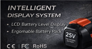 <span class=keywords><strong>Sécateur</strong></span> <span class=keywords><strong>Électrique</strong></span> Professionnel <span class=keywords><strong>Filaire</strong></span> Sans Balais 830B, Coupe-Arbres 2.6Ah - Product Image 6