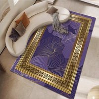 Tapis ethnique turc bohème imprimé en 3D antidérapant, tapis persan rétro, grand tapis pour salon, hôtel