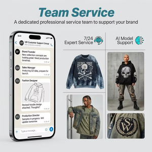 Camiseta Vintage de Manga Larga con Tejido Waffle para Hombre, Diseño Gráfico de Jesús y Querubín, Estilo Desgastado, Térmica, Y2K <span class=keywords><strong>Grunge</strong></span> - Product Image 6
