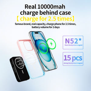 <span class=keywords><strong>แบตเตอรี่</strong></span>แม่เหล็ก 10000mAh 20W พร้อมพาวเวอร์แบงค์ รองรับการใช้งานกับ <span class=keywords><strong>iPhone</strong></span> 16/15/14/13/12 ซีรีส์ ชาร์จเร็ว พร้อมหน้าจอ LED - Product Image 4
