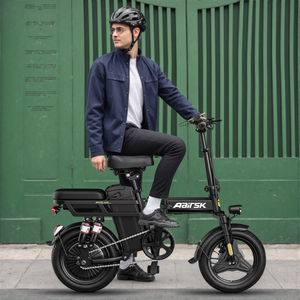 Aairsk UE EUA Estoque Bicicleta Elétrica 14 Polegada 48V 500W 15Ah Mini Cidade Elétrica Cidade Bicicleta Dropshiping Preço de Fábrica Cidade Ebike - Product Image 1