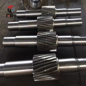 Fabrication sur mesure par le fabricant : Axe d'engrenage en aluminium usiné, Réducteur à vis sans fin et usinage d'axe correspondant - Product Image 2