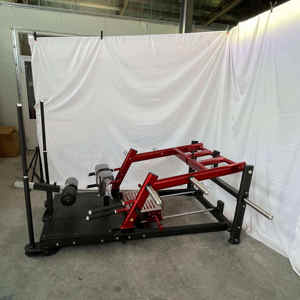 Xinrui gimnasio deportes equipo placa cargada máquinas espalda cadera pierna ejercicio Deadlift plataforma pista Deadlift - Product Image 3