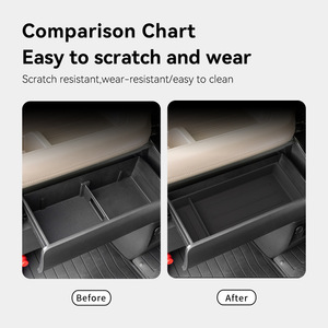 Caja de Almacenamiento para el Tablero del Lado del Pasajero, Compatible con Mitsubishi Delica Mini, Accesorios para Automóviles, Piezas de Modificación - Product Image 5