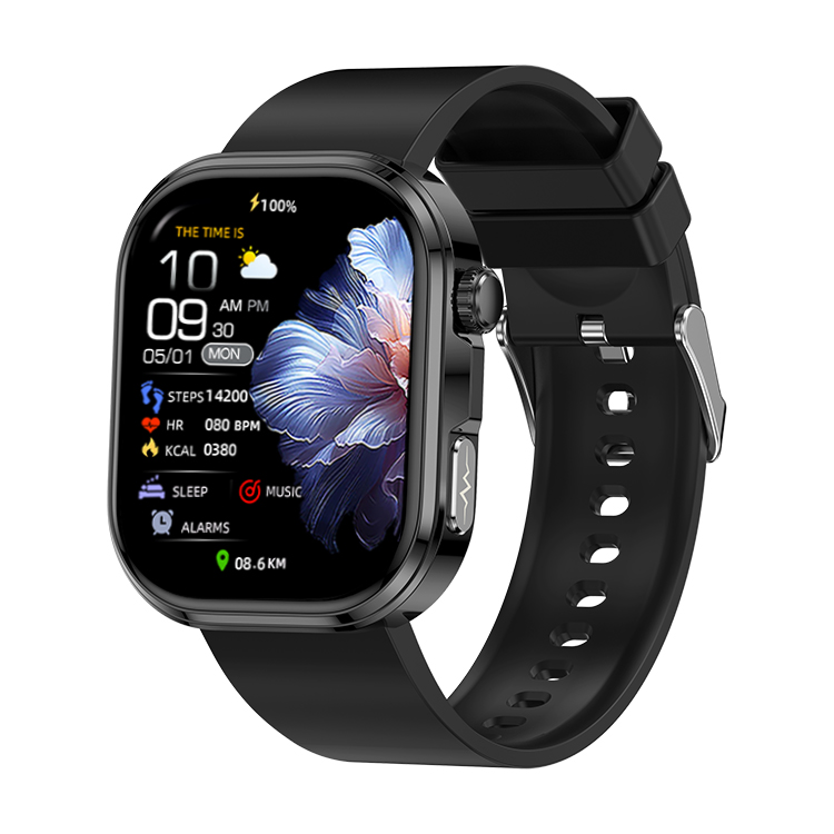 Noir - Bracelet en silicone