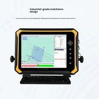 Hi-Target HD-670 Sondeur de profondeur professionnel multifréquence à faisceau unique pour utilisation en bateau IP66 étanche WiFi activé Océan