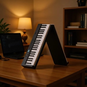 Piano plegable de 88 teclas, teclado electrónico portátil con Bluetooth para adultos y principiantes - Product Image 3