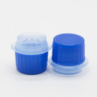 Bouchons à vis en plastique de 24 mm de diamètre, couleur personnalisée, petite taille, pour emballage de conteneurs d'huile moteur – Vente en gros