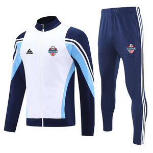 Survêtements de football personnalisés avec logo survêtements de sport pour hommes adultes veste de football kits de football kit de football à fermeture éclair survêtement de football - Product Image 1