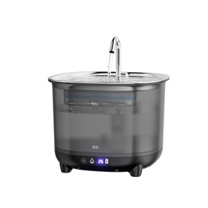2025 nouvelle pompe de capacité 3L gratuite fontaine d'eau intelligente pour animaux de compagnie distributeur de débit d'eau de charge sans fil - Product Image 2