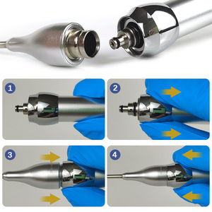 Pistola de Pulido Dental Neumática de 2/4 Orificios, Accionada por Turbina, Certificada CE, para Limpieza y Pulido Dental - Product Image 1