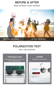 2024クラシックホットセールUV400サングラス3447ラウンド金属フレームサングラスゴールド偏光メンズ女性用タックレンズ素材 - Product Image 5