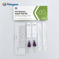 Kit de test rapide d'antigène GIA pour la détection rapide des maladies des animaux de compagnie AfireGene, test rapide de diagnostic pour chat