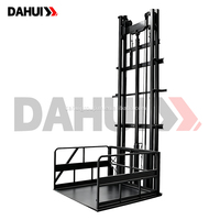 Ascenseur de fret hydraulique personnalisable 2T 5T en acier au carbone avec écran LCD numérique anti-collision pour le chargement et le déchargement