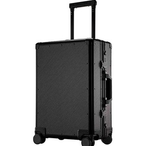 Carbon Fiber Trolley Case 20-Inch Aluminum <b>Frame</b> Business Carry-On Silent Wheels Unisex Luggage Travel Suitcase - Product Image 1