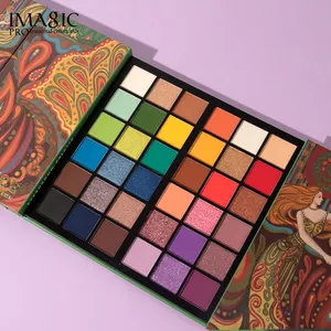 2022 hot sale wholesale imagic 35 colors eye shadow palette beauty vegan eyeshadows