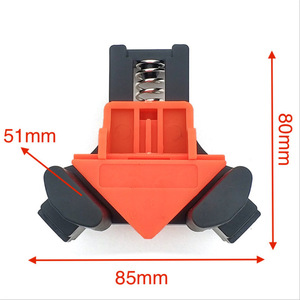Camp Nou <b>Right</b> <b>Angle</b> Clip 4-Piece Set Plastic Non-Adjustable For Home Improvement Construction Fixing <b>Clamps</b> - Product Image 4