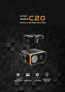 Cámara <span class=keywords><strong>con</strong></span> Gimbal de 3 Ejes y Zoom Óptico 23X SKYDRODI C20 - Product Image 5