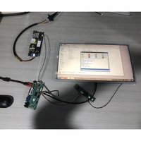 Panneau LCD BOE 18,5 pouces, kit complet avec carte d'alimentation, carte Android, numéro de pièce DV185WHM-NM2
