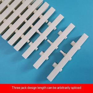 Grille <span class=keywords><strong>de</strong></span> piscine en plastique ABS/PP 20/25/30CM Flexible Antidérapante Forme carrée <span class=keywords><strong>Couverture</strong></span> Os/Blanc Couleur Anti-UV Antioxydation - Product Image 3