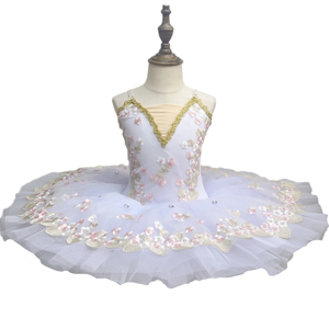 Performance per ragazze indossa tutù in Tulle nuova gonna bianca tutù da balletto professionale - Product Image 5