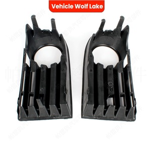 Bisel de luz antiniebla para vehículo Wolf Lake con orificio para Volkswagen Golf 5 2004-2009, cubierta embellecedora de ABS con clip - Product Image 2