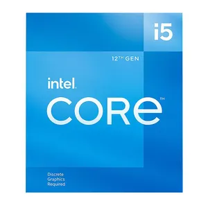 ใหม่ Intel Core I5 12400F โปรเซสเซอร์6คอร์ถึง4.4 GHz 65W DDR4หน่วยความจำ CPU รองรับซ็อกเก็ต FCLGA1200เมนบอร์ด Z590 Z690