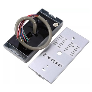 Clavier autonome étanche IP68 TDS603 avec contrôle d'accès RFID, boîtier métallique, rétroéclairage bleu, Wiegand26, carte mémoire pour extérieur - Product Image 6