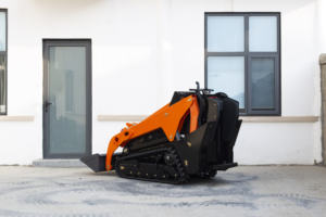 Mini chargeuse compacte à chenilles pour moteur diesel Chargeuse compacte à dérapage mécanique Chargeuse télescopique Pelleteuse Pelleteuse à chenilles frontales - Product Image 5