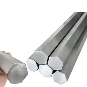 Barra esagonale in acciaio inossidabile lucida a 304 laminata a caldo barra esagonale in 201