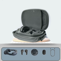 Étui de voyage rigide pour casque VR Meta Quest Pro, sac de transport portable résistant aux chocs, boîte de rangement pour accessoires Quest Pro