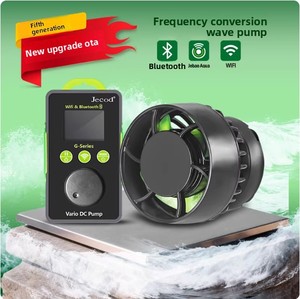 Pompe à vagues intelligente Jebao GLW DC Inverter pour aquarium de récif avec Bluetooth et Wi-Fi, boîte en plastique, utilisation en salon - Product Image 1