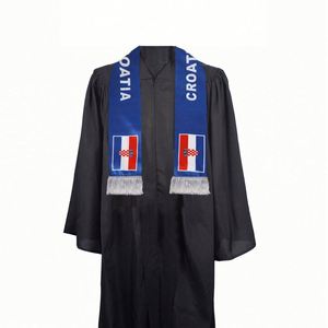 Bufandas Personalizadas con Diseño de Croacia para Aficionados y Clubes de Seguidores, Producto Nuevo - Product Image 1