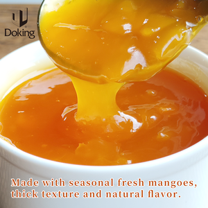 도킹 1.3kg 우유 차와 청량 음료 망고 소스에 대한 과일 차 소스의 플라스틱 병 - Product Image 5