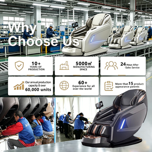 Luxury 2026 Double Track Chair 4D AI Smart <b>Zero</b> <b>Gravity</b> <b>Recliner</b> CE Certification PU Leather - Product Image 3