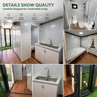 Suite Sanitaire Industrielle Préfabriquée en Acier Extensible Double Face Confort Personnalisé Écologique Installation Rapide pour Zones Suburbaines