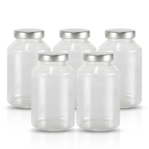Flip Top Cap Customized Capsule <b>Bottle</b> Pharmaceutical Packaging PET Plastic <b>Bottle</b> <b>Pill</b> Jar For Health Product With Screw Cap - Product Image 1