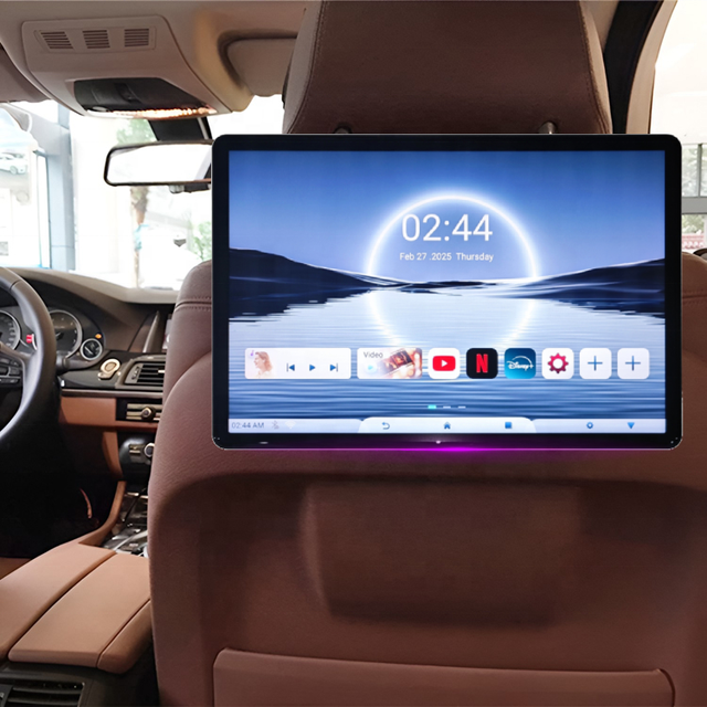 Wholesale 13.5Inch Car Back Seat Entertainment System Wifi Touch Android 13 Rear Seat Screen Headrest Monitor for Car SUV MVP